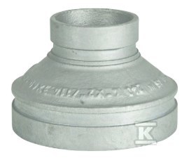 Zwężka symetryczna rowkowana ocynk DN80 - 5904204129367